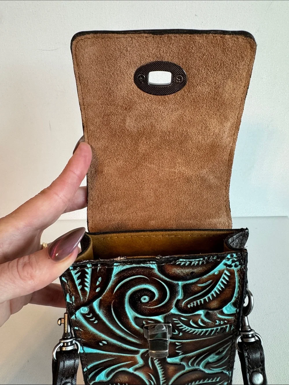 Patricia Nash Rivella Phone Crossbody Bag